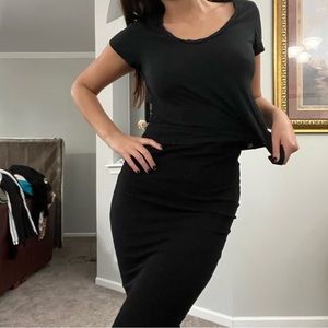 Black GAP Loose Fitting Tank Top